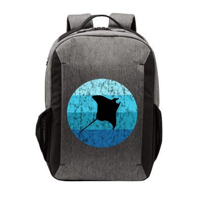 Stingray Ta Ray Retro Vintage Ocean Water Animal Gift Vector Backpack