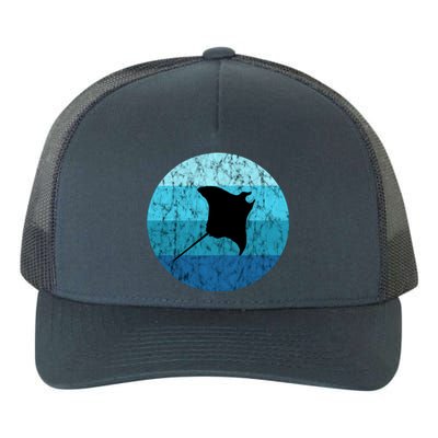 Stingray Ta Ray Retro Vintage Ocean Water Animal Gift Yupoong Adult 5-Panel Trucker Hat