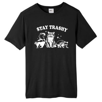 Stay Trashy Raccoon Opossum Skunk Tall Fusion ChromaSoft Performance T-Shirt