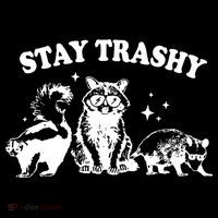Stay Trashy Raccoon Opossum Skunk Baby Bodysuit