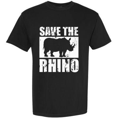 Save The Rhino Garment-Dyed Heavyweight T-Shirt