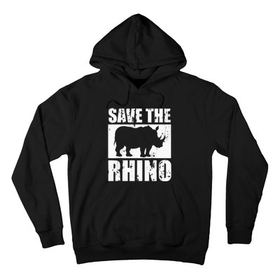 Save The Rhino Hoodie