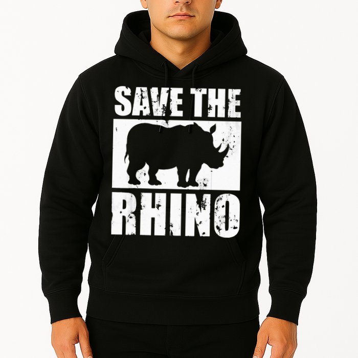 Save The Rhino Hoodie