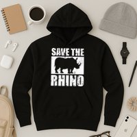 Save The Rhino Hoodie