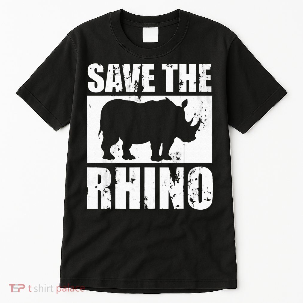 Save The Rhino Tall T-Shirt