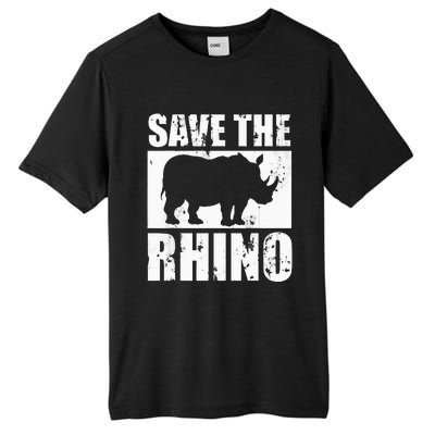 Save The Rhino Tall Fusion ChromaSoft Performance T-Shirt