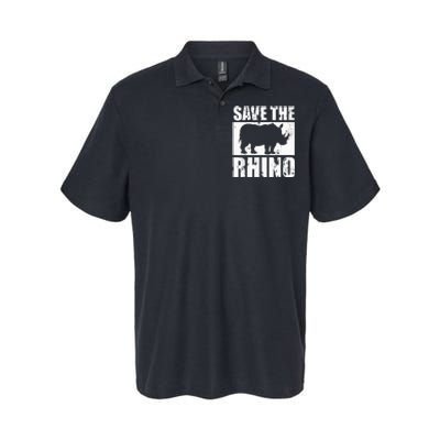 Save The Rhino Softstyle Adult Sport Polo