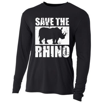 Save The Rhino Cooling Performance Long Sleeve Crew