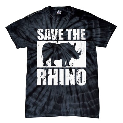 Save The Rhino Tie-Dye T-Shirt