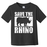 Save The Rhino Toddler T-Shirt