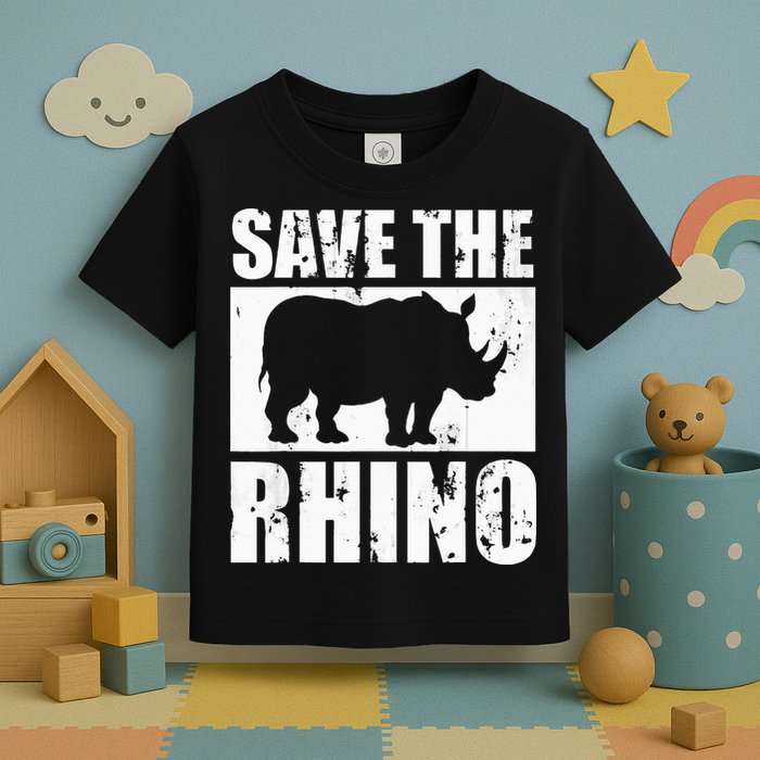 Save The Rhino Toddler T-Shirt