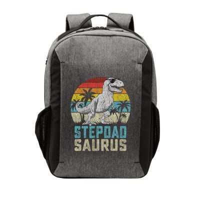 Stepdadsaurus T Rex Dinosaur Stepdad Saurus FatherS Family Vector Backpack