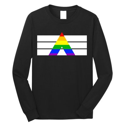 Straight Ally Pride Flag Long Sleeve Shirt