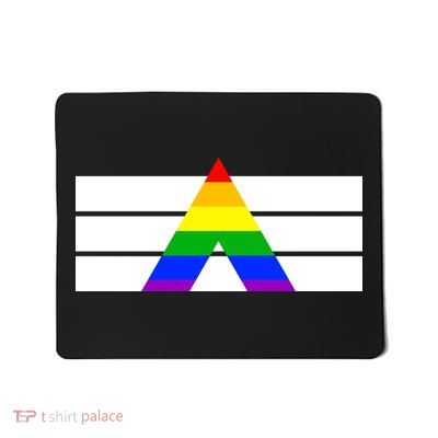 Straight Ally Pride Flag Mousepad