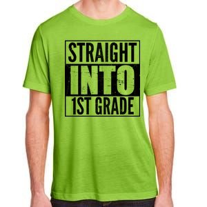 Straight Into 1st Grade Adult ChromaSoft Performance T-Shirt