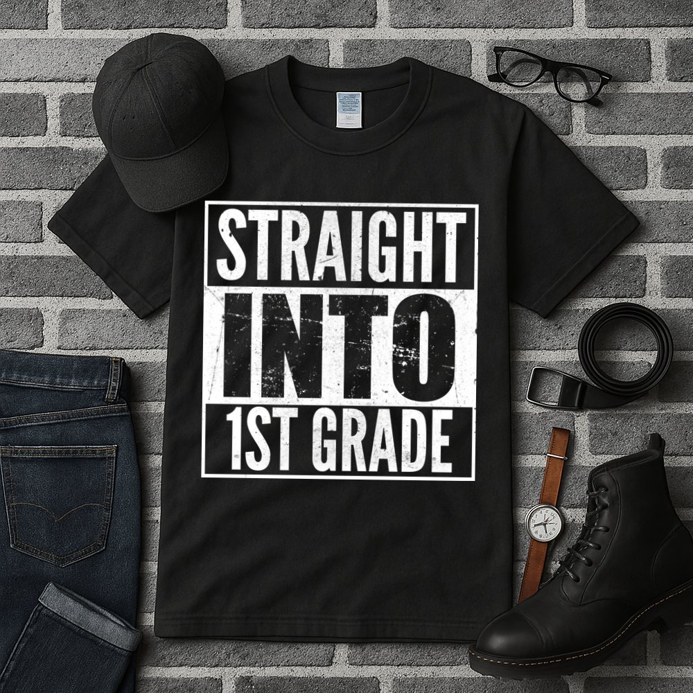 Straight Into 1st Grade Tall T-Shirt