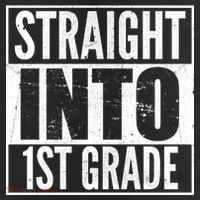 Straight Into 1st Grade 11oz C Handle Ceramic Mug