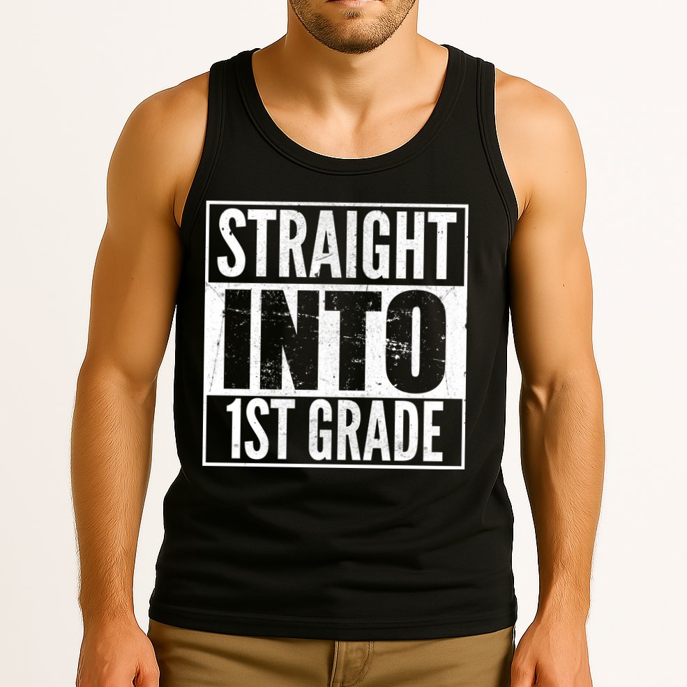 Straight Into 1st Grade Tank Top