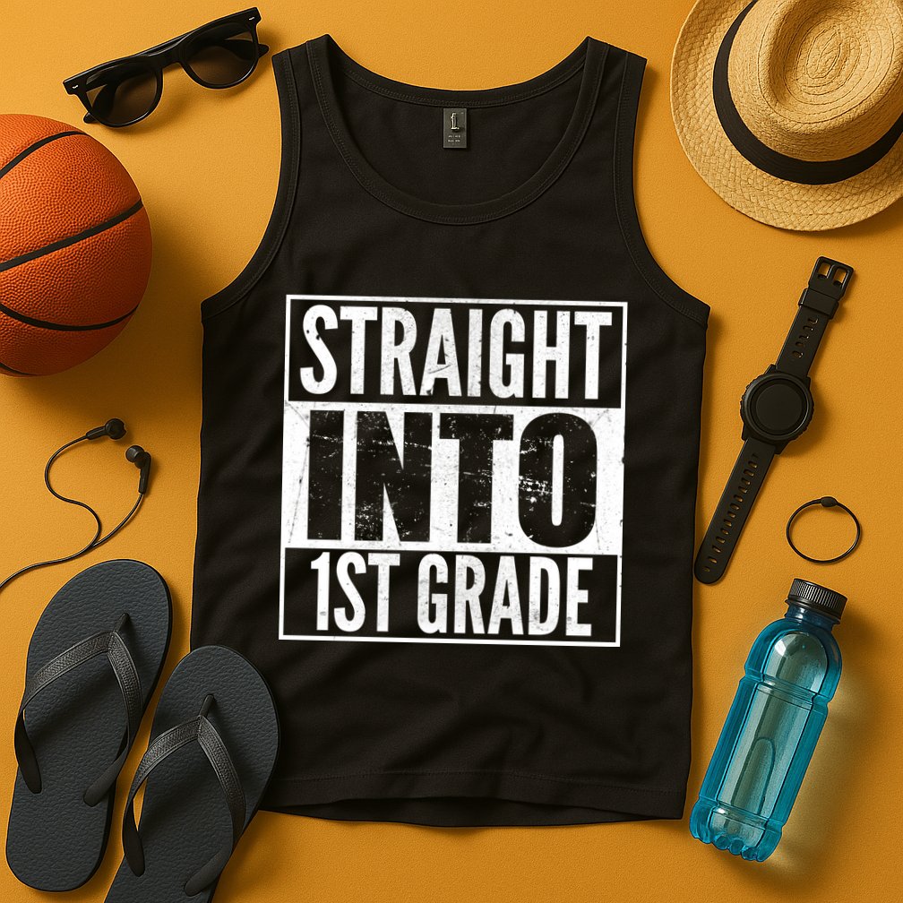 Straight Into 1st Grade Tank Top