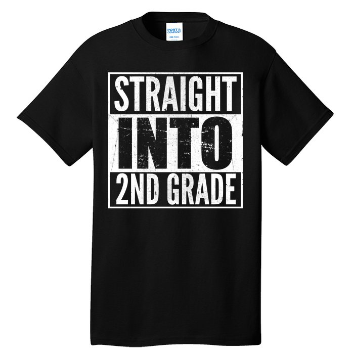 Straight Into 2nd Grade Tall T-Shirt