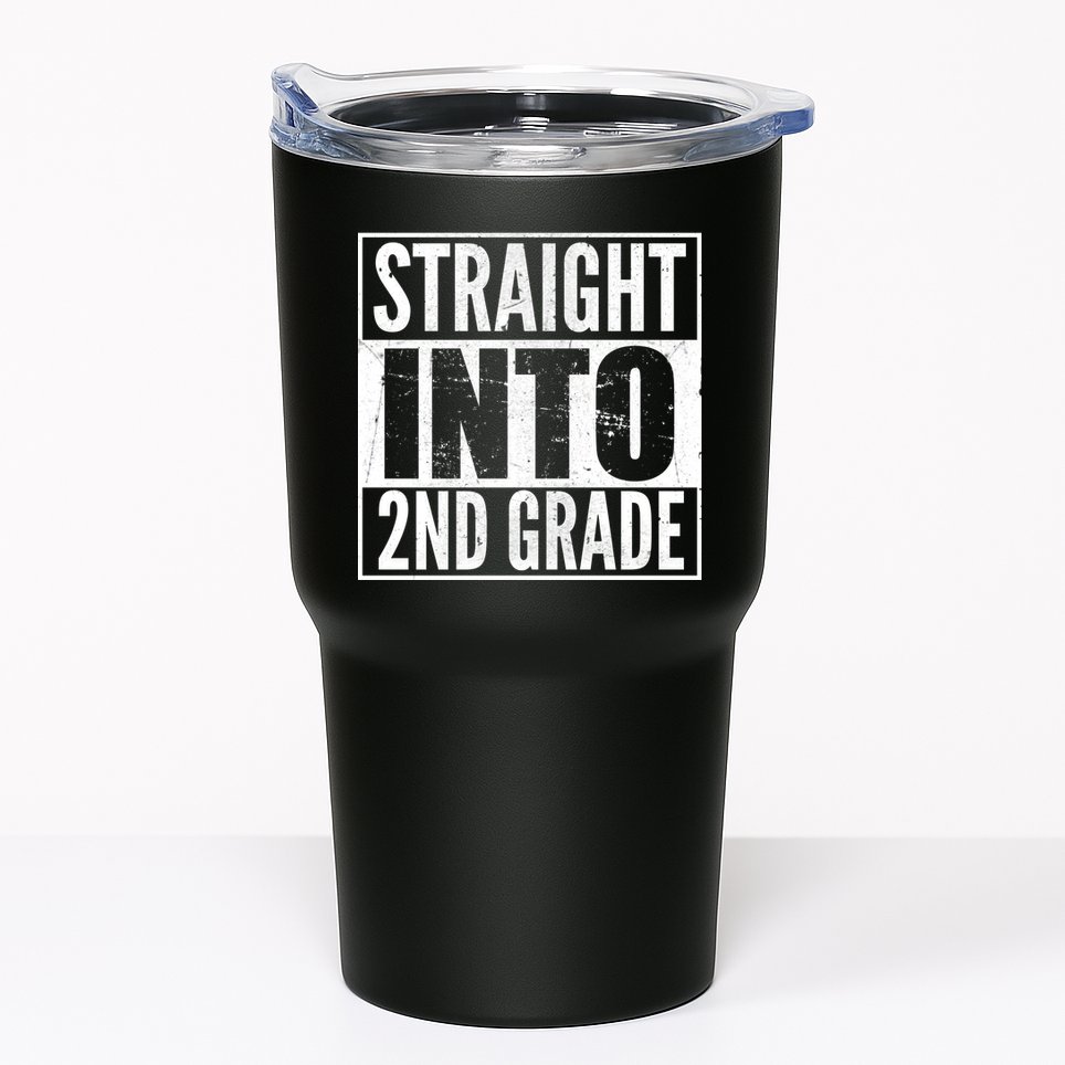 Straight Into 2nd Grade Tumbler