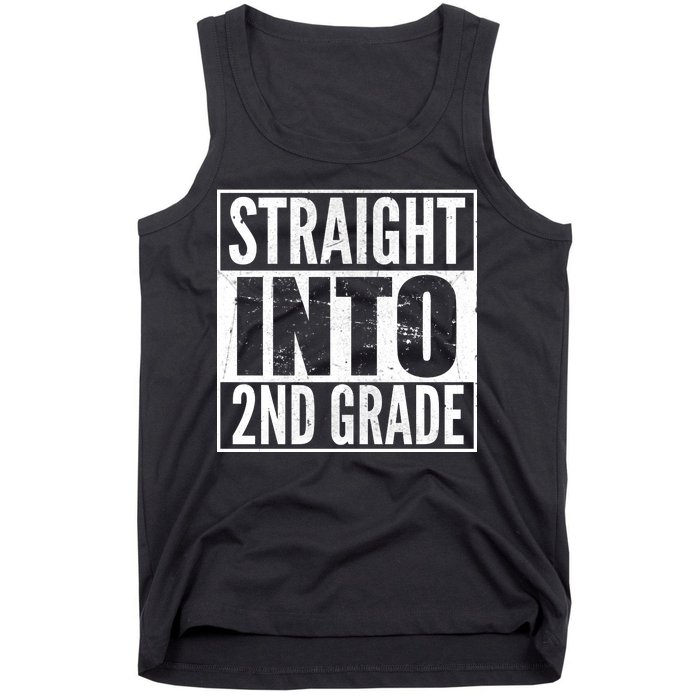 Straight Into 2nd Grade Tank Top