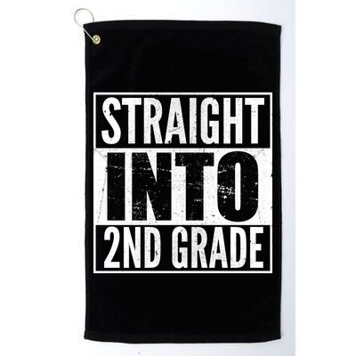Straight Into 2nd Grade Golf Towel