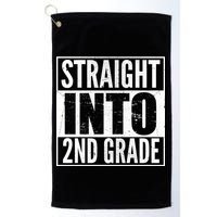 Straight Into 2nd Grade Golf Towel