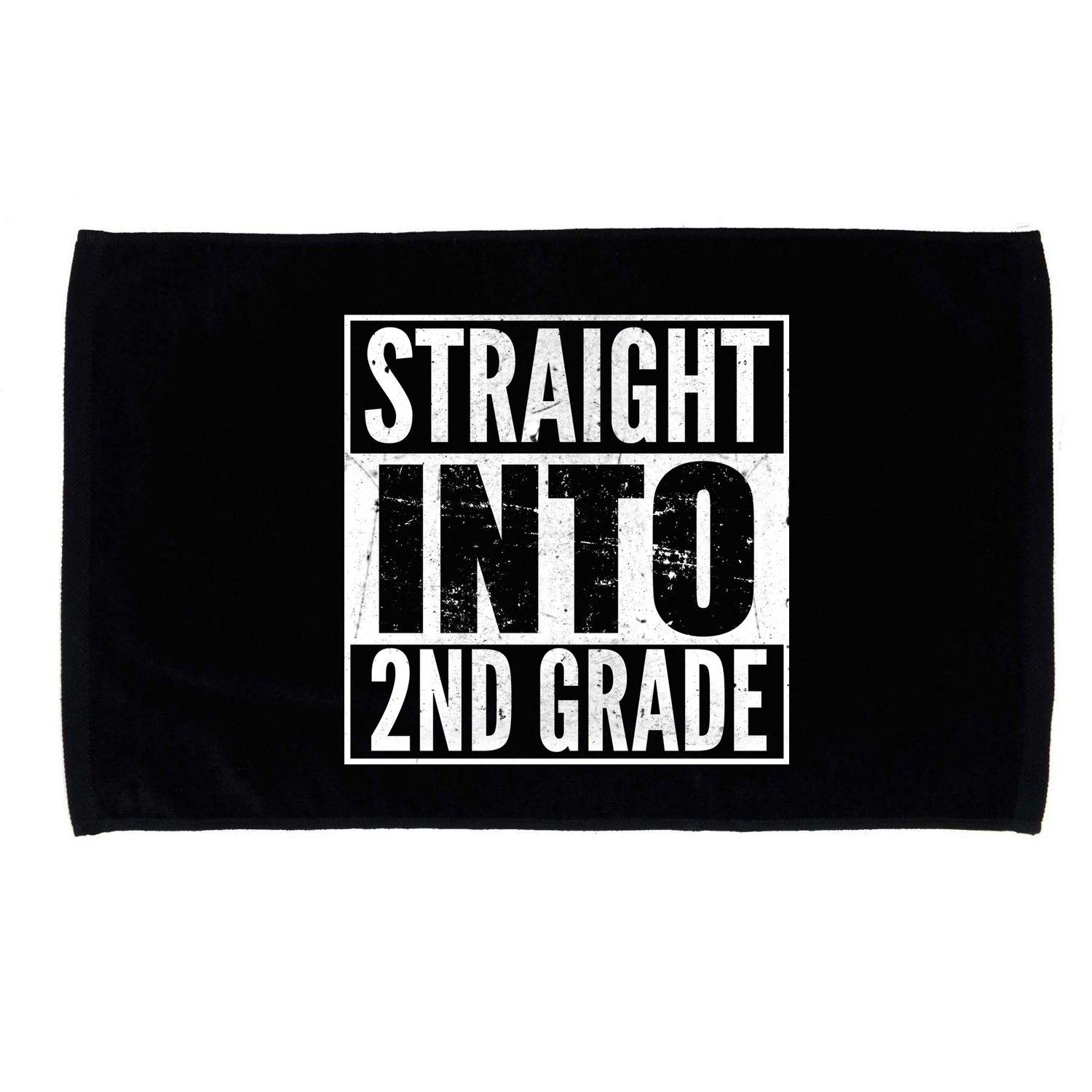 Straight Into 2nd Grade Microfiber Hand Towel