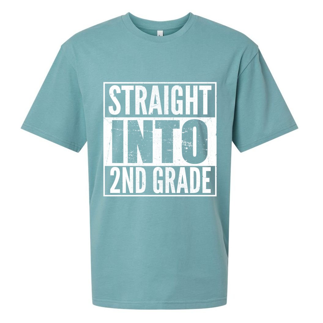 Straight Into 2nd Grade Sueded Cloud Jersey T-Shirt