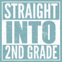 Straight Into 2nd Grade Sueded Cloud Jersey T-Shirt
