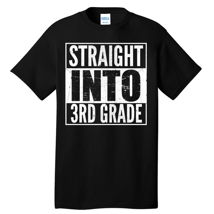 Straight Into 3rd Grade Tall T-Shirt