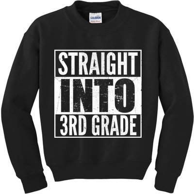 Straight Into 3rd Grade Kids Sweatshirt