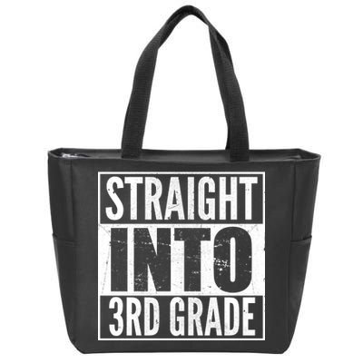 Straight Into 3rd Grade Zip Tote Bag