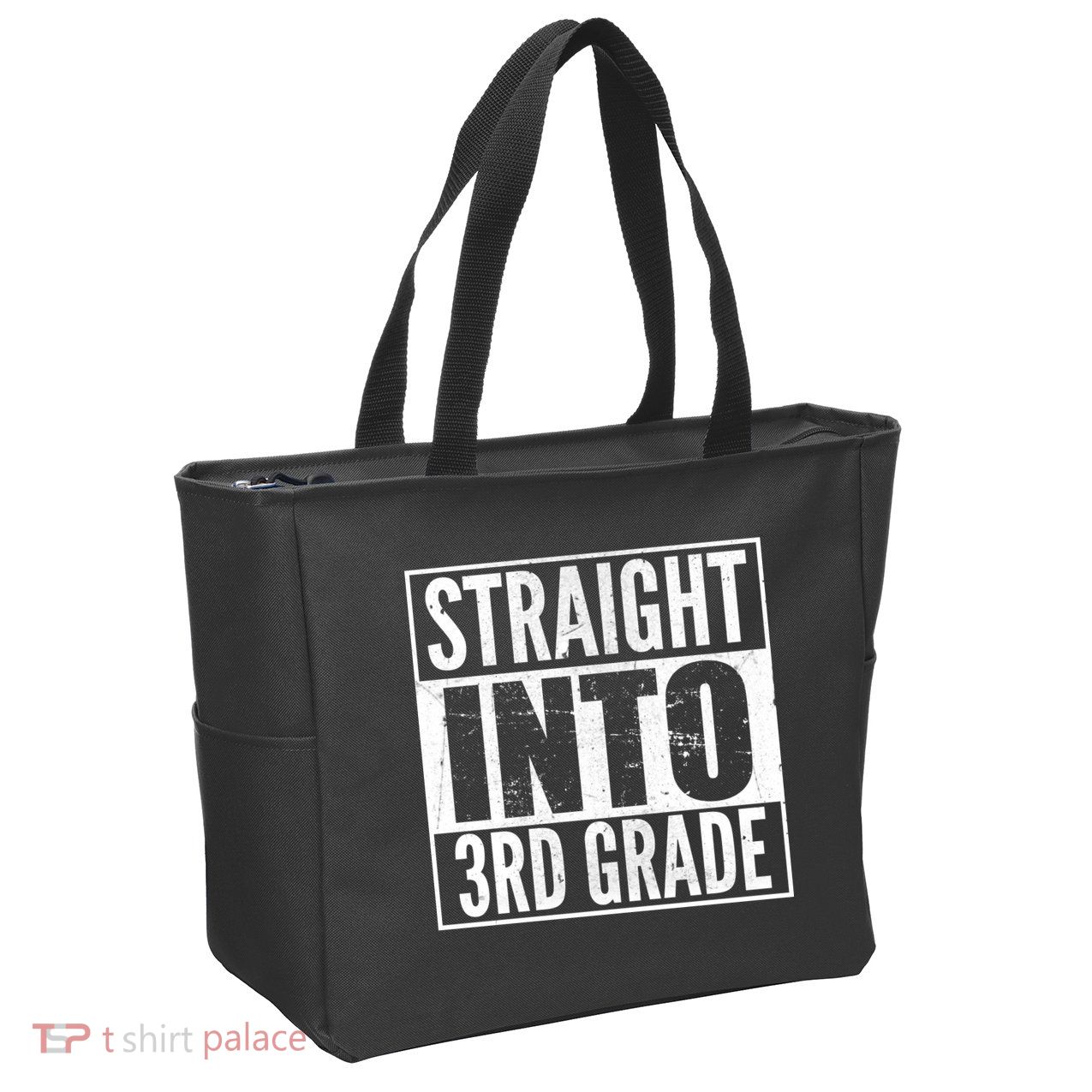 Straight Into 3rd Grade Zip Tote Bag