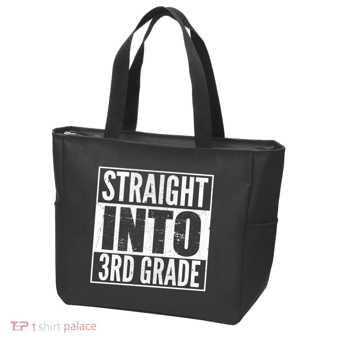 Straight Into 3rd Grade Zip Tote Bag