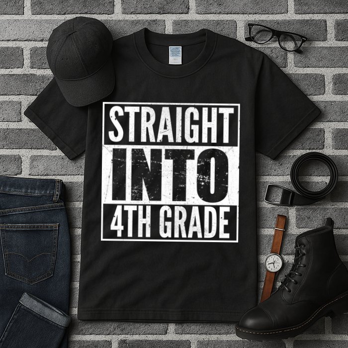 Straight Into 4th Grade Tall T-Shirt