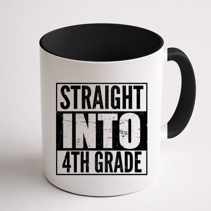 Straight Into 4th Grade Mug
