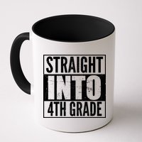 Straight Into 4th Grade Mug