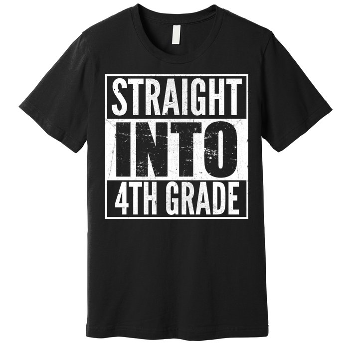 Straight Into 4th Grade Premium T-Shirt