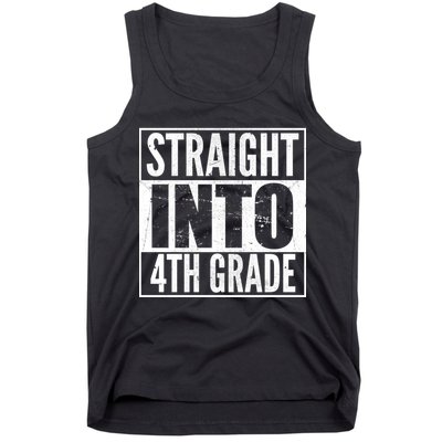 Straight Into 4th Grade Tank Top
