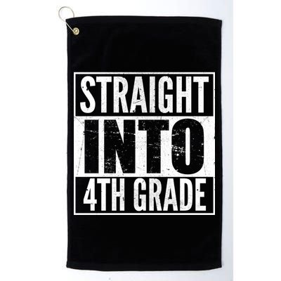 Straight Into 4th Grade Golf Towel