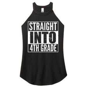 Straight Into 4th Grade Women’s Perfect Tri Rocker Tank