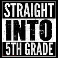 Straight Into 5th Grade Apron
