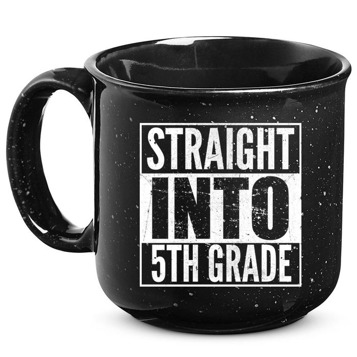 Straight Into 5th Grade 15oz Campfire Ceramic Mug