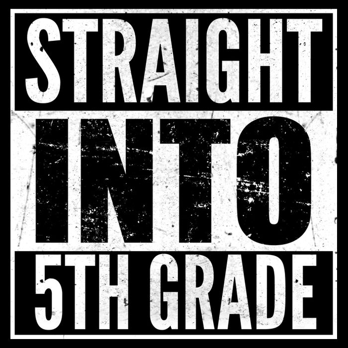 Straight Into 5th Grade Women's Crop Top Tee