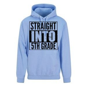 Straight Into 5th Grade Unisex Surf Hoodie