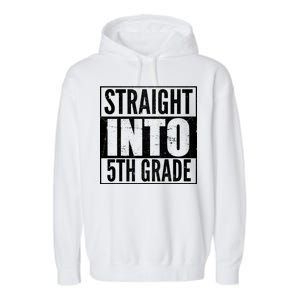 Straight Into 5th Grade Garment-Dyed Fleece Hoodie