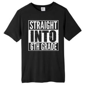 Straight Into 6th Grade Tall Fusion ChromaSoft Performance T-Shirt