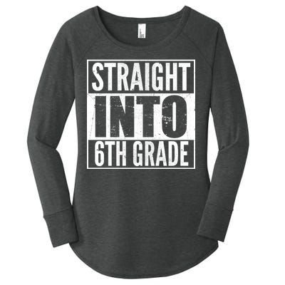 Straight Into 6th Grade Women's Perfect Tri Tunic Long Sleeve Shirt